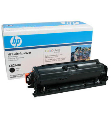 Toner CE260A (647A), schwarz, ca. 8500 Seiten