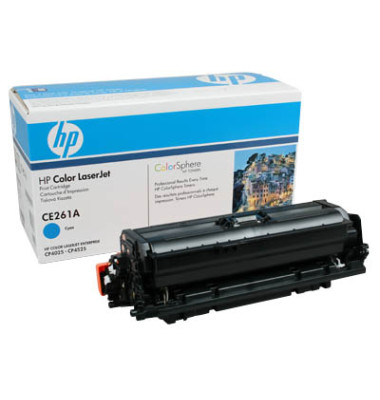 Toner CE261A (648A), cyan, ca. 11000 Seiten
