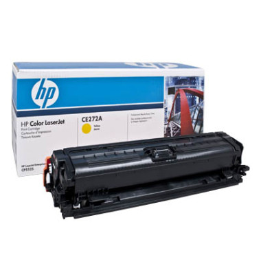 Toner CE272A (650A), gelb, ca. 15000 Seiten