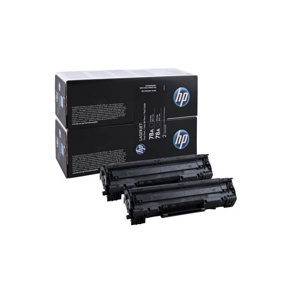 0886111730506 - Hewlett Packard - Tonerkartusche hp LaserJet Pro P1566 M1536 black CE278AD 2x2100K 78A Dual (CE278AD)