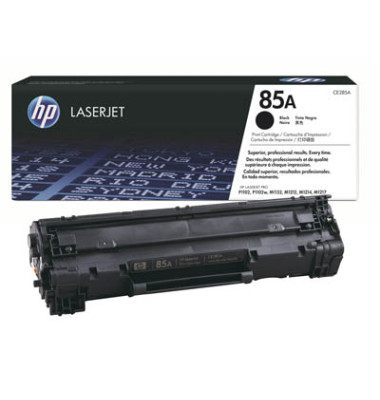 Toner CE285A (85A), schwarz, ca. 1600 Seiten