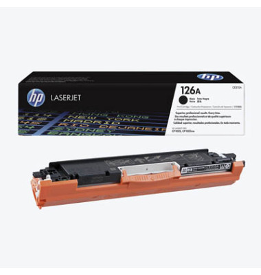 Toner CE310A (126A), schwarz, ca. 1200 Seiten