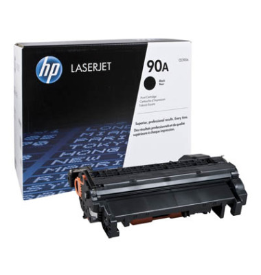 Toner CE390A (90A), schwarz, ca. 10000 Seiten
