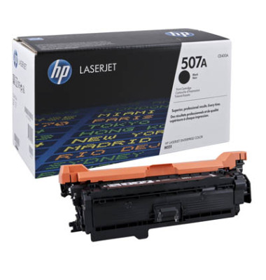 Toner CE400A (507A), schwarz, ca. 5500 Seiten