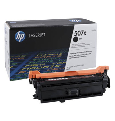 Toner CE400X (507X), schwarz, ca. 11000 Seiten