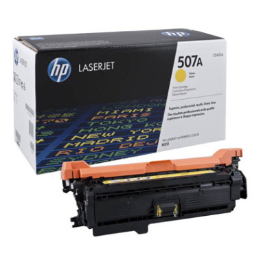 Toner CE402A (507A), gelb, ca. 6000 Seiten
