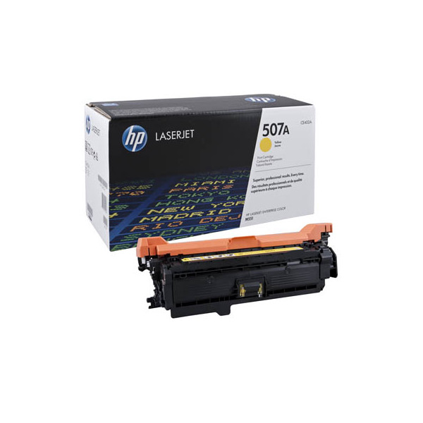 0884962554586 - Sparen Sie bis zu 100 Euro beim Kauf eines Sets aus Original HP Original 507A Toner gelb 6000 Seiten (CE402A)
