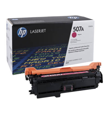 Toner CE403A (507A), magenta, ca. 6000 Seiten