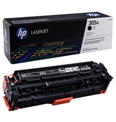 Toner CE410A (305A), schwarz, ca. 2200 Seiten