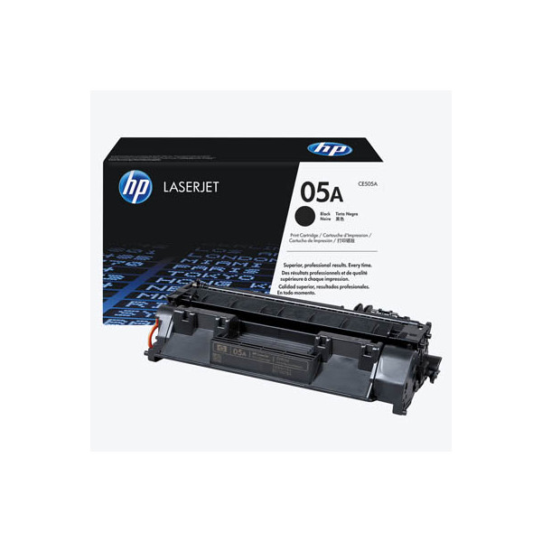 0883585695775 - Cartucho de impresiÃ³n en negro LaserJet CE505A con tecnologÃ­a de impresiÃ³n inteligente toner cartridge