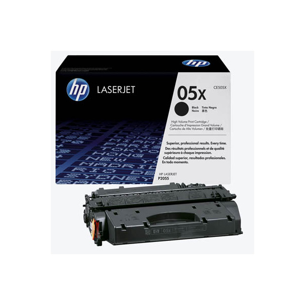 0883585695782 - original LaserJet Toner cartridge CE505X black high capacity 6500 pages 1-pack Smart Printing Technology