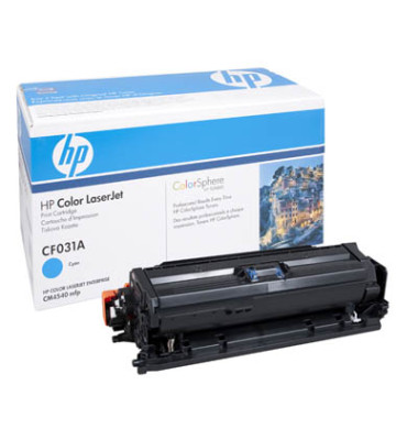 Toner CF031A (646A), cyan, ca. 12500 Seiten