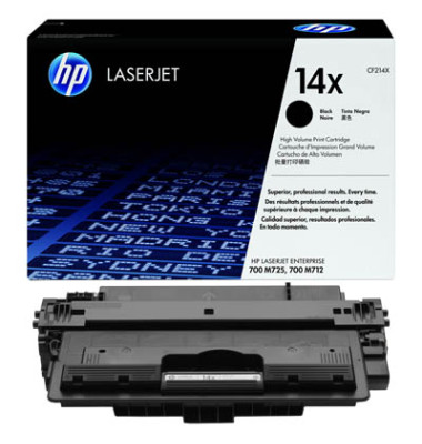 Toner 14X schwarz ca 17500 Seiten