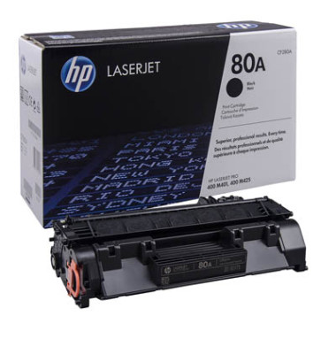 Toner CF280A (80A), schwarz, ca. 2700 Seiten