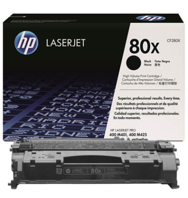 Toner 80X schwarz ca 6900 Seiten