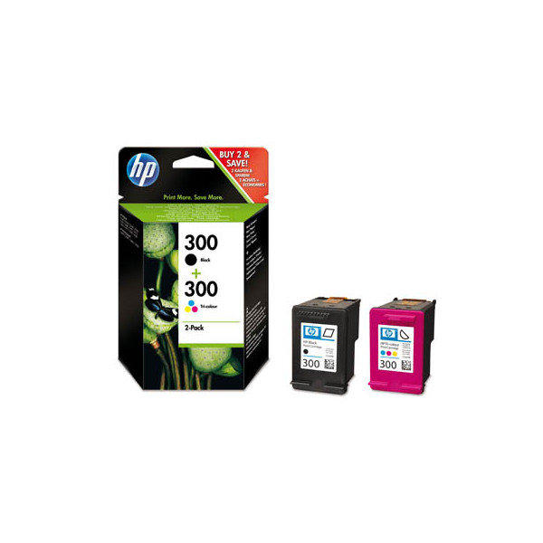 0884962770160 - Druckerpatrone 300 (CN637EE) Multipack schwarz color (cyan   magenta   gelb) 0884962770160 2 Stück