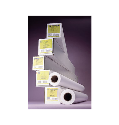 Plotterpapier Universal Q1396A A1+, 610mm x 45,7m, weiß, 80g Plotterpapier Universal Q1396A A1+, 610mm x 45,7m, weiß, 80g