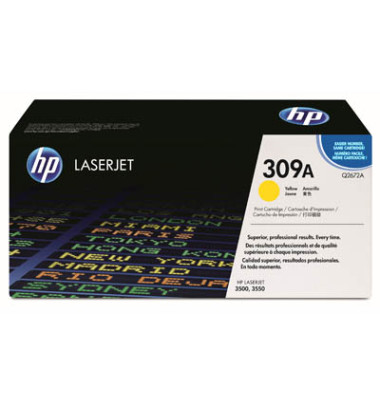 Toner 309A gelb ca 4000 Seiten Toner 309A gelb ca 4000 Seiten