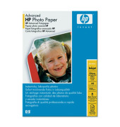 Fotopapier Advanced Q5456A, A4, für Inkjet, 250g weiß glänzend einseitig bedruckbar