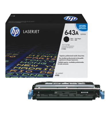 Toner Q5950A (643A), schwarz, ca. 11000 Seiten