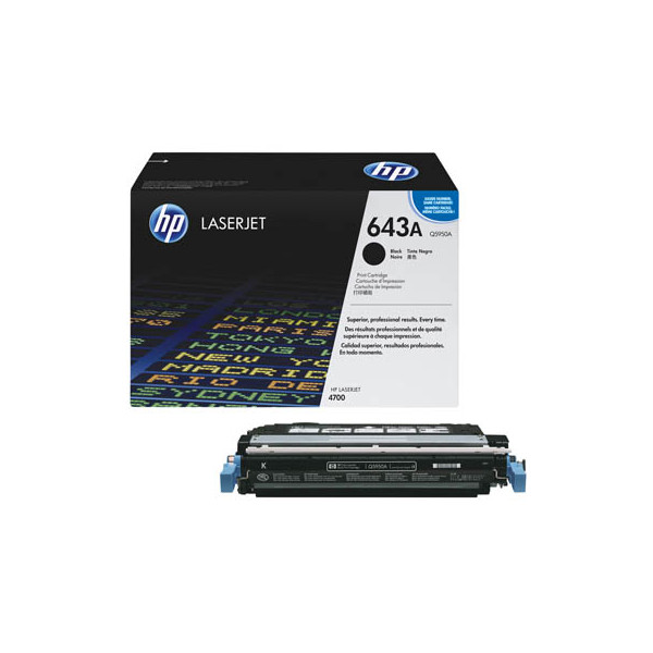 0829160493879 - Hewlett Packard Toner CL4700       black       Q5950A   11000 Seite