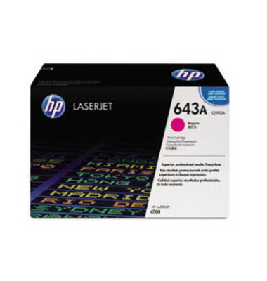 Toner Q5953A (643A), magenta, ca. 10000 Seiten