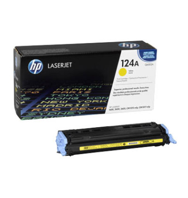 Toner Q6002A (124A), gelb, ca. 2000 Seiten