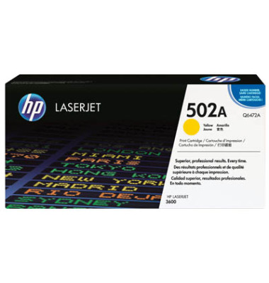 Toner 502A gelb ca 4000 Seiten Toner 502A gelb ca 4000 Seiten