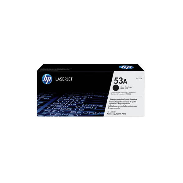 0882780389267 - Toner Q7553A (53A) - Schwarz - Kapazität 3000 Seiten (Q7553A)