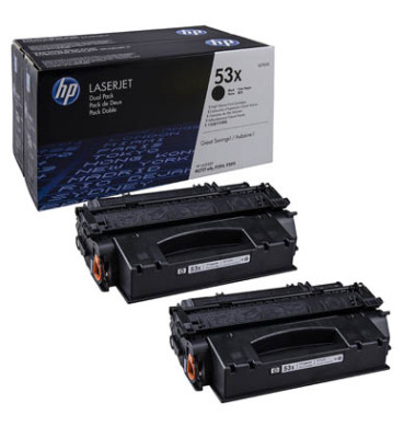 Toner 53X schwarz ca 7000 Seiten 2 Stück Toner 53X schwarz ca 7000 Seiten 2 Stück