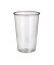 Trinkbecher Kunststoff transparent 0,3l, mit Füllstrich
