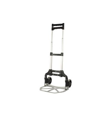 Klappkarre 8055876 tragfähig bis 75kg grau/schwarz Aluminium Klappkarre 8055876 tragfähig bis 75kg grau/schwarz Aluminium