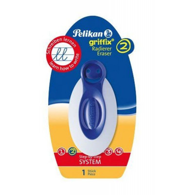 Griffix Radierer mit Griffprofil, blau