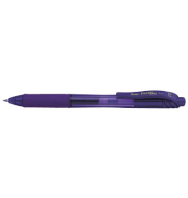 GelTintenroller0,35mm BL107-VX violett nachfüllbar