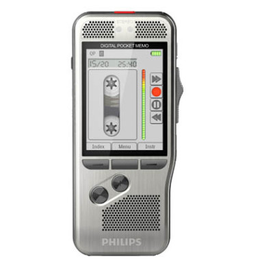 Digital Pocket Memo DPM7200 silber DSS/MP3