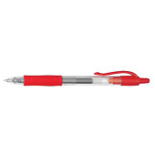 Gelschreiber G-2 BL-G2-5 rot/transparent 0,3 mm mit Druckmechanik