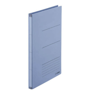 Platzspar-Ordner ZeroMax 89808, A4 10-100mm variabel Karton vollfarbig blau