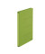Platzspar-Ordner ZeroMax 89809, A4 10-100mm variabel Karton vollfarbig grün