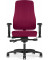Bürodrehstuhl Younico pro 2456 Bezug: Lucia 6040 ohne Armlehnen bordeaux