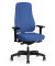 Bürodrehstuhl Younico pro 2456 Bezug: Lucia 6062 ohne Armlehnen blau