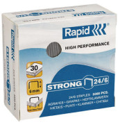 Heftklammern STRONG 24859900, Stahldraht verzinkt, 24/6, Heftleistung 2-30 Blatt max. 