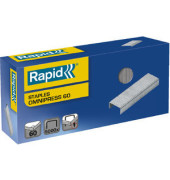 Heftklammern Omnipress 60, 5000562, Stahldraht verzinkt, Heftleistung 60 Blatt max.