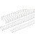 Drahtbinder&uuml;cken Ring Wire 311600034, 3:1, 34 Ringe auf A4, wei&szlig;, 16mm