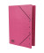 Eckspannmappe 4615-12, A4 brombeer Karton 380g