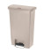 Slim Jim Step-On Tretabfalleim beige 50 Liter Kunstst.