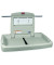 Baby-Wickelstation horizontal lichtgr. 862x557x483 klappbar