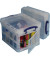 Aufbewahrungsbox klappbar 35l folding clear, 35 Liter mit Deckel, für 480x390x310mm, außen 480x390x310mm, Kunststoff transparent