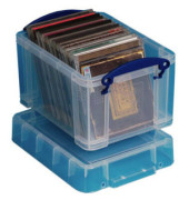 Aufbewahrungsbox 3C CD/DVD transparent 3 Liter 245 x 180 x 160mm