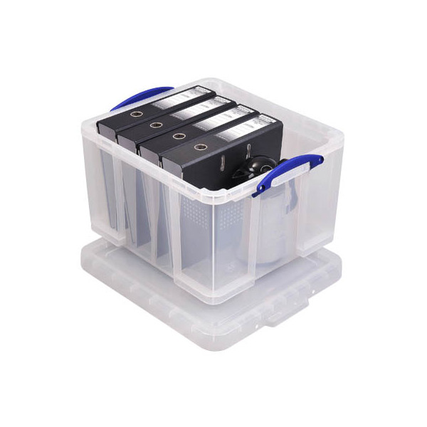 5060024801170 - Aufbewahrungsbox 42CCB 42 Liter mit Deckel für A4 Ordner außen 520x440x310mm Kunststoff transparent 5060024801170 Really Use 5060024801170 - Aufbewahrungsbox 42CCB 42 Liter mit Deckel für A4 Ordner außen 520x440x310mm Kunststoff transparent 5060024801170 Really Use