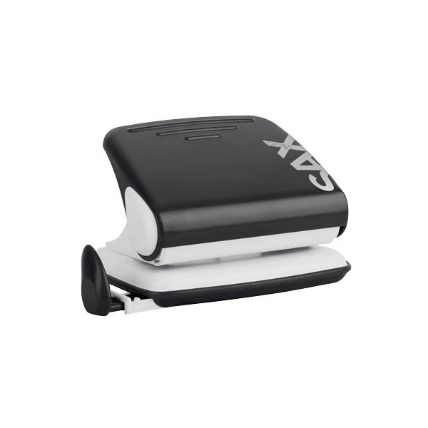 9014400190644 - Bürolocher Design Century Line 318 M 0-318-19 schwarz bis 2mm 15 Blatt mit Anschlagschiene 9014400190644 Sax